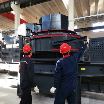 Προσαρμοσμένο αίτημα River Pebble VSI Vertical Shaft Impact Crusher Αμμοποιός μηχανή