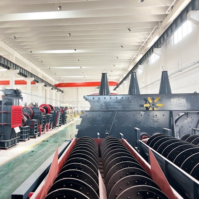 11-18.5kw Motor Power Σπειροειδής πλυντήριο άμμου για παγκόσμιους αγοραστές στις αγορές της Σαγκάης