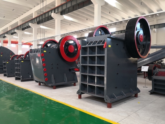 PE600X900 Πρωτογενής μηχανή συντρίψεως για το βάζαλτ του ασβεστόλιθου του γρανίτη σε τυποποιημένο μέγεθος