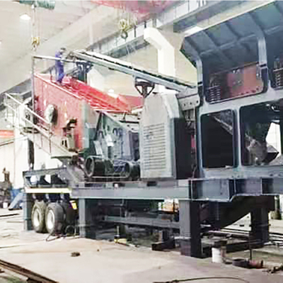 YD938E69/YD1142E710/YD1349E912 150-300tph Κινητό θραυστήρα σαγόνων για πέτρα χρυσού μετάλλου πετρώματος