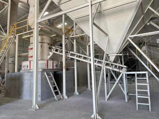 Στρίβλισμα Raymond με συνολική διάσταση 4300*3500*5100mm