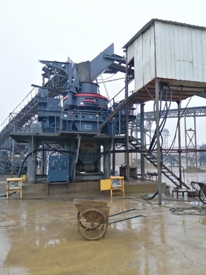 VSI Ore Sand Making Machine Impact Crusher Outlet Μέγεθος 0-5mm Ιδανικό για την επιχείρησή σας