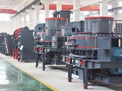 Προσαρμοσμένο αίτημα River Pebble VSI Vertical Shaft Impact Crusher Αμμοποιός μηχανή