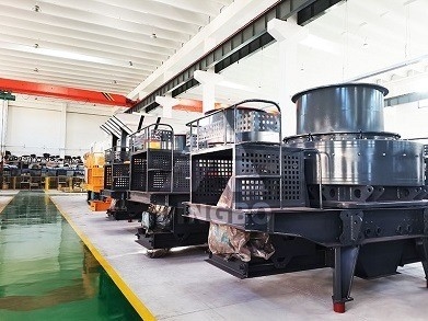 Προσαρμοσμένο αίτημα River Pebble VSI Vertical Shaft Impact Crusher Αμμοποιός μηχανή