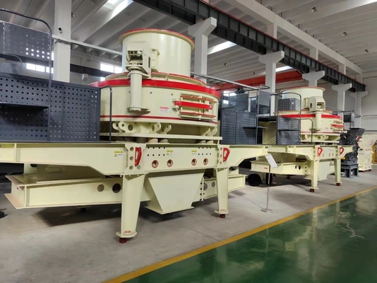 Προσαρμοσμένο αίτημα River Pebble VSI Vertical Shaft Impact Crusher Αμμοποιός μηχανή