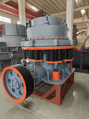 30-280kw Δύναμη κινητήρα Προσαρμογή ελατήριο κωνικό θρυμματιστικό για μεσαία σκληρότητα εύθραυστο μετάλλιο