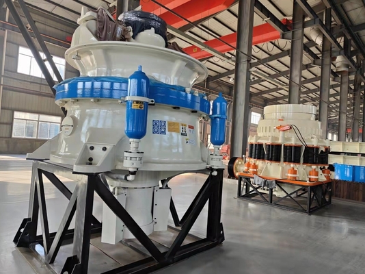 60-300tph Ore Spring Cone Crusher με κινητήρα εναλλακτικού ρεύματος
