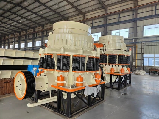 60-300tph Ore/Stone Spring Cone Crusher με προηγμένη τεχνολογία και χωρητικότητα T/H