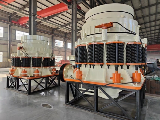 60-300tph Ore/Stone Spring Cone Crusher με προηγμένη τεχνολογία και χωρητικότητα T/H