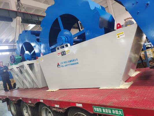 Δύναμη κινητήρα 5.5-18.5kw Καταναλώσεις νερού 20-60t/h Έμπειρος πλυντή ράβδου τροχών