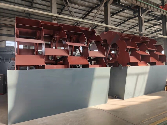 Δύναμη κινητήρα 5.5-18.5kw Καταναλώσεις νερού 20-60t/h Έμπειρος πλυντή ράβδου τροχών