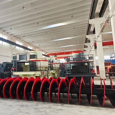 11-18.5kw Motor Power Σπειροειδής πλυντήριο άμμου για παγκόσμιους αγοραστές στις αγορές της Σαγκάης