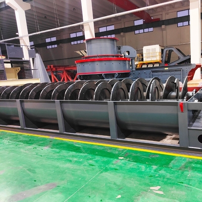 11-18.5kw Motor Power Σπειροειδής πλυντήριο άμμου για παγκόσμιους αγοραστές στις αγορές της Σαγκάης